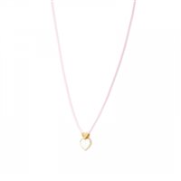 Halskette Unoaerre Dame Batticuore in Gelbgold Madreperla 415FFH9953006